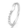Thumbnail Image 4 of J'Lure Contour Wedding Band 18K White Gold