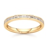 Thumbnail Image 1 of J'Lure Baguette & Round-Cut Lab-Grown Diamond Wedding Band 1/3 ct tw 18K Yellow Gold