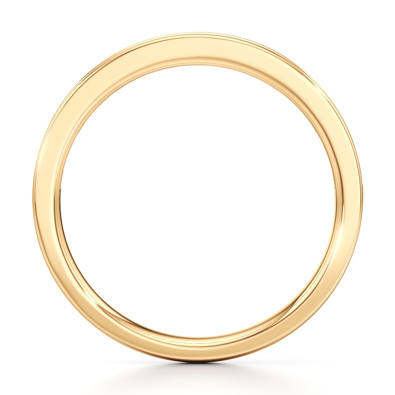 Main Image 2 of J'Lure Baguette & Round-Cut Lab-Grown Diamond Wedding Band 1/3 ct tw 18K Yellow Gold
