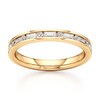 Thumbnail Image 1 of J'Lure Baguette & Round-Cut Lab-Grown Diamond Wedding Band 3/8 ct tw 18K Yellow Gold