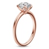 Thumbnail Image 2 of Certified Round-Cut Diamond Solitaire Engagement Ring 2 ct tw 18K Rose Gold (SI2/G)