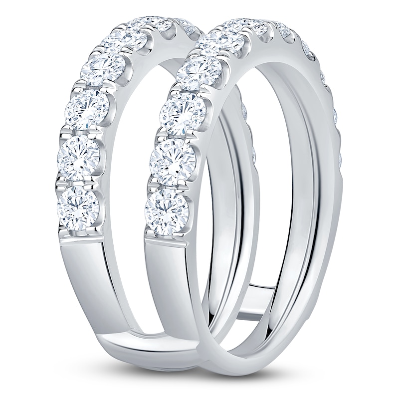 Main Image 2 of Lab-Grown Diamond Enhancer Ring 2 ct tw 14K White Gold