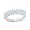 Thumbnail Image 1 of Pnina Tornai Marquise & Round-Cut Lab-Grown Diamond Anniversary Ring 1 ct tw 14K White Gold