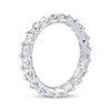 Thumbnail Image 2 of Princess-Cut Lab-Grown Diamond Eternity Band 3-3/8 - 4-1/3 ct tw Platinum