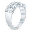 Thumbnail Image 2 of Lab-Grown Diamond Two-Row Anniversary Ring 2-1/2 ct tw 14K White Gold