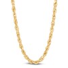 Thumbnail Image 1 of Glitter Rope Chain 3.3mm Solid 14K Yellow Gold 22"