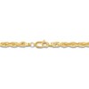 Thumbnail Image 2 of Glitter Rope Chain 3.3mm Solid 14K Yellow Gold 22"