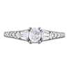 Thumbnail Image 3 of Brilliant Moments Oval-Cut Diamond Engagement Ring 7/8 ct tw 14K White Gold
