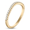 Thumbnail Image 2 of Certified Diamond Contour Anniversary Ring 1/6 ct tw 14K Yellow Gold