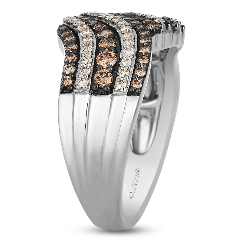 Main Image 3 of Le Vian Diamond Bypass Ring 7/8 ct tw 14K Vanilla Gold