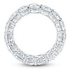 Thumbnail Image 2 of Certified Oval-Cut Diamond Eternity Band 6-3/4 to 8-1/6 ct tw 14K White Gold