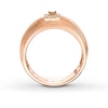 Thumbnail Image 2 of Le Vian Men's Diamond Ring 1/6 carat tw 14K Strawberry Gold