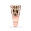 Thumbnail Image 2 of Le Vian Chocolate Diamond Men's Band 1-1/2 ct tw 14K Strawberry Gold