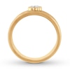 Thumbnail Image 1 of Chosen Diamond Men's Ring 1/2 carat Bezel-set 14K Yellow Gold