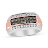 Thumbnail Image 0 of Men's Diamond Ring 1/2 ct tw Round 10K Two-Tone Gold