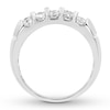 Thumbnail Image 1 of Men's Diamond Ring 1 carat tw Round 14K White Gold