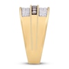 Thumbnail Image 3 of Men's Diamond Ring 1 ct tw Round 14K Yellow Gold