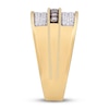 Thumbnail Image 2 of Men's Diamond Ring 1 ct tw Round 14K Yellow Gold