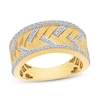Men's Diamond Ring 3/4 ct tw Round 10K Yellow Gold