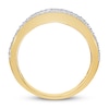 Thumbnail Image 3 of Men's Diamond Ring 3/4 ct tw Round 10K Yellow Gold