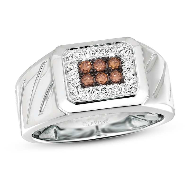 Le Vian Men's Diamond Ring 3/8 ct tw 14K Vanilla Gold