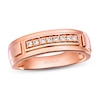Thumbnail Image 1 of Le Vian Men's Diamond Ring 1/6 ct tw 14K Strawberry Gold