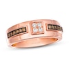 Thumbnail Image 0 of Le Vian Men's Diamond Ring 1/4 ct tw Round 14K Strawberry Gold