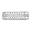 Thumbnail Image 2 of Men's Diamond Wedding Band 3/4 ct tw Round 14K White Gold