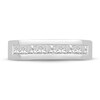 Thumbnail Image 2 of Men's Diamond Wedding Band 1 ct tw Square 14K White Gold
