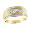 Thumbnail Image 1 of Men's Diamond Ring 5/8 ct tw Round 14K Yellow Gold