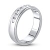 Thumbnail Image 2 of Lab-Grown Diamond Ring 1/2 ct tw Round 10K White Gold
