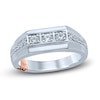 Thumbnail Image 1 of Pnina Tornai Beyond This Life Men's Diamond Wedding Band 5/8 ct tw Round 14K White Gold