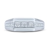 Thumbnail Image 2 of Pnina Tornai Beyond This Life Men's Diamond Wedding Band 5/8 ct tw Round 14K White Gold