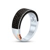 Thumbnail Image 2 of Pnina Tornai What Is Life Without Your Love Women's Black Diamond Wedding Band 1 ct tw Round 14K White Gold