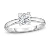 Thumbnail Image 1 of Diamond Solitaire Engagement Ring 1/2 ct tw Princess 14K White Gold (I2/I)