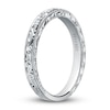 Thumbnail Image 2 of Kirk Kara Engraved Milgrain Wedding Band 14K White Gold