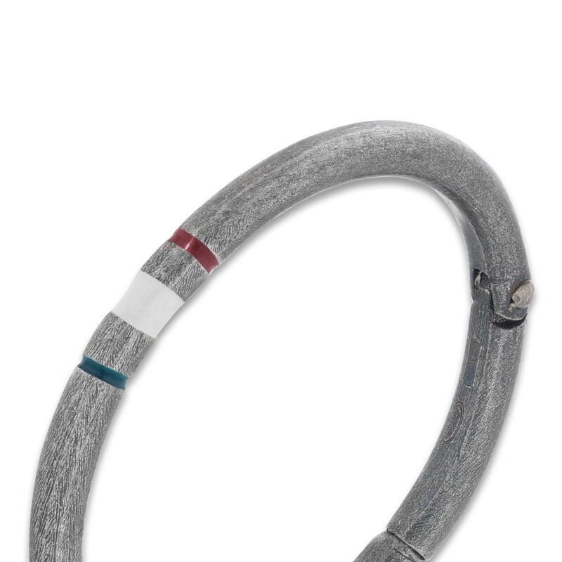 Marco Dal Maso Men's Small Italian Hoop Earring Sterling Silver