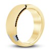 Thumbnail Image 1 of Pnina Tornai Men's Black Diamond Ring 1/4 ct tw Round 14K Yellow Gold