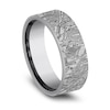 Thumbnail Image 2 of Men's Faux Meteorite Wedding Band Tantalum