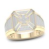 Thumbnail Image 0 of Men's Diamond Ring 5/8 ct tw Round 14K Yellow Gold