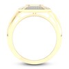 Men's Diamond Ring 5/8 ct tw Round 14K Yellow Gold