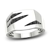Thumbnail Image 1 of Men's Diamond Ring 1/3 ct tw Round 10K White Gold