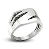 Thumbnail Image 2 of Men's Diamond Ring 1/3 ct tw Round 10K White Gold