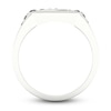 Thumbnail Image 3 of Men's Diamond Ring 1/3 ct tw Round 10K White Gold