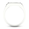 Thumbnail Image 2 of Men's Diamond Ring 1/3 ct tw Round 10K White Gold