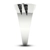 Thumbnail Image 4 of Men's Diamond Ring 1/3 ct tw Round 10K White Gold