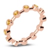 Thumbnail Image 1 of Juliette Maison Natural Citrine Ring 10K Rose Gold