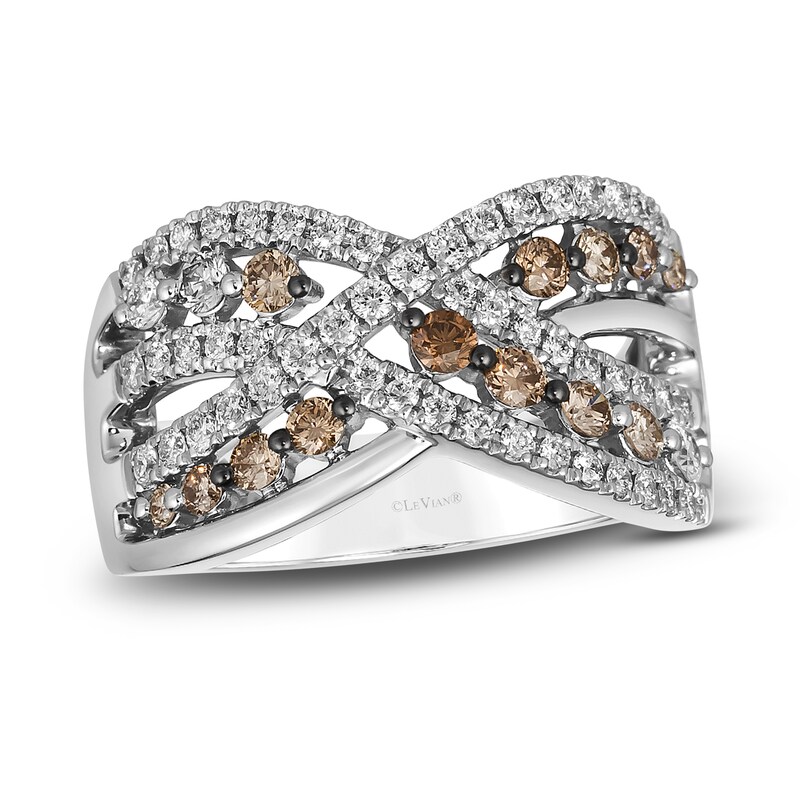 Main Image 1 of Le Vian Diamond Ring 1 ct tw Round Platinum