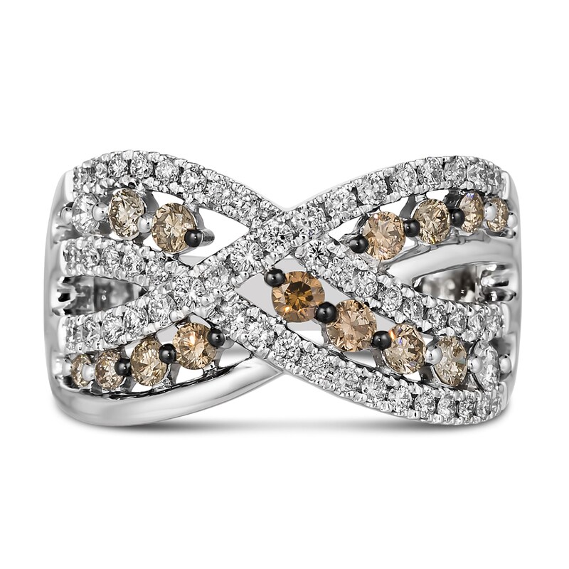 Main Image 2 of Le Vian Diamond Ring 1 ct tw Round Platinum