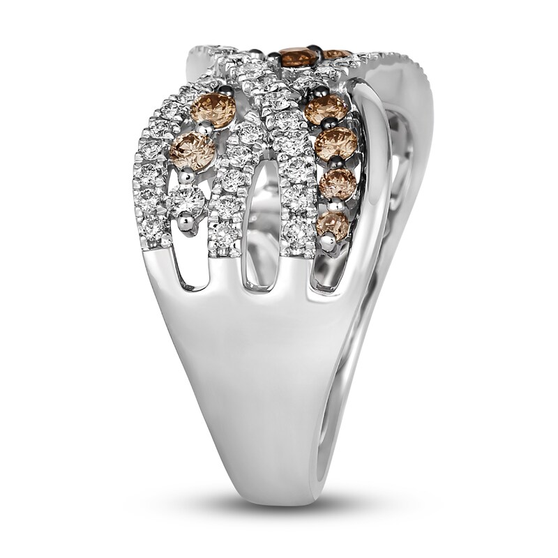 Main Image 4 of Le Vian Diamond Ring 1 ct tw Round Platinum